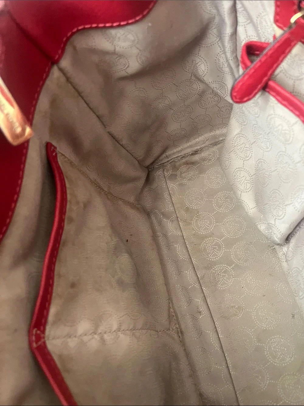 Michael Kors Saffiano Leather Satchel Bag